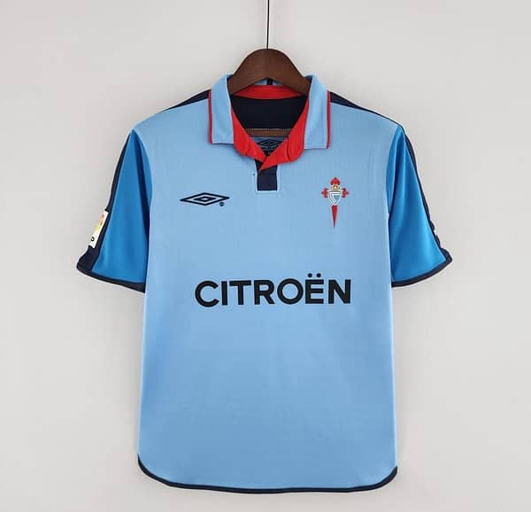 Retro 02/04 Celta Home Soccer Jersey