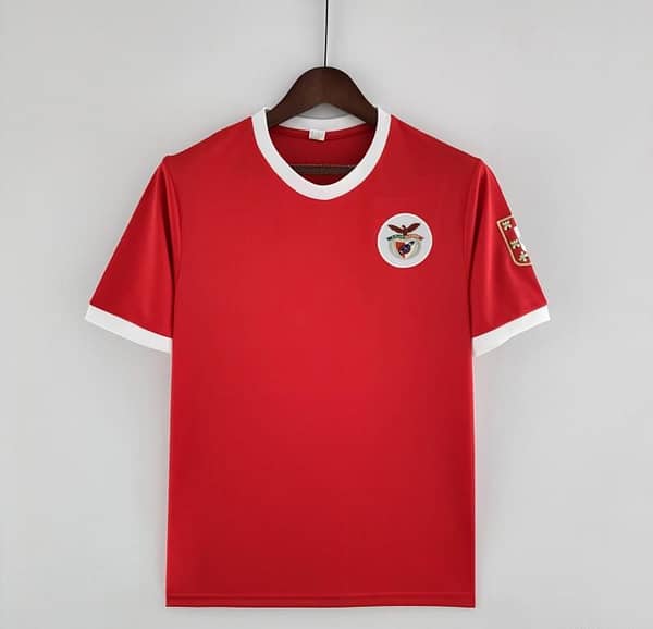 Retro 73/74 Benfica Home Soccer Jersey