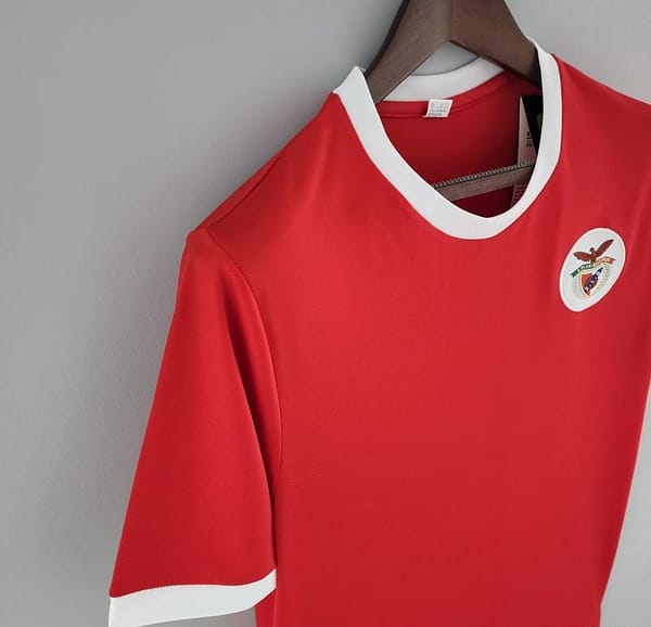 Retro 73/74 Benfica Home Soccer Jersey - Image 5