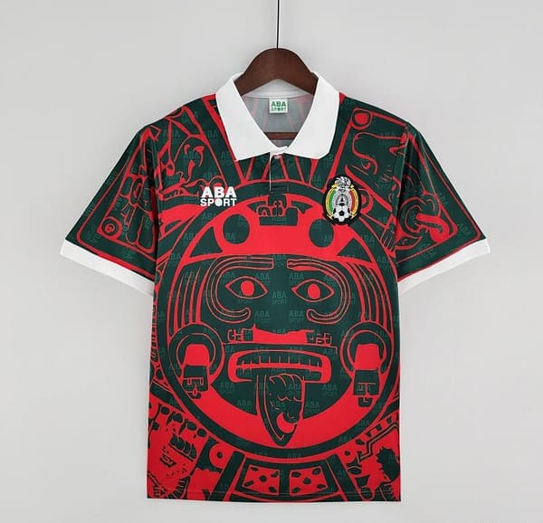Retro 1997 Mexico Fourth Away Soccer Jersey
