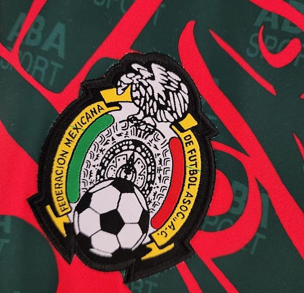 Retro 1997 Mexico Fourth Away Soccer Jersey - Image 7