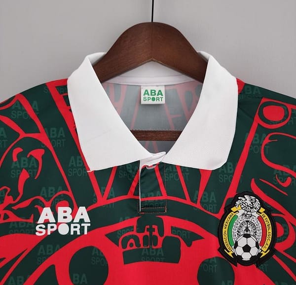 Retro 1997 Mexico Fourth Away Soccer Jersey - Image 8