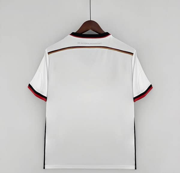 Retro 2014 Germany Home Soccer Jersey - Image 2