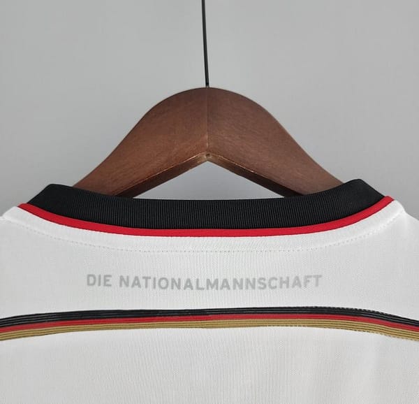 Retro 2014 Germany Home Soccer Jersey - Image 3