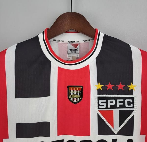 Retro Sao Paulo 2000 Away Soccer Jersey - Image 12