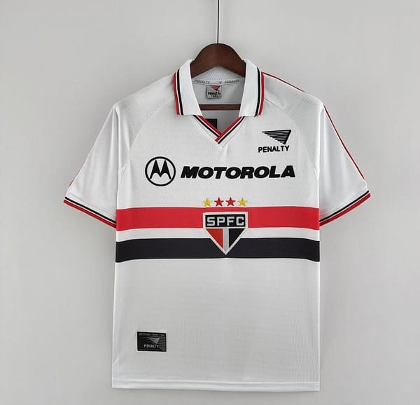Retro Sao Paulo 1999 Home Soccer Jersey