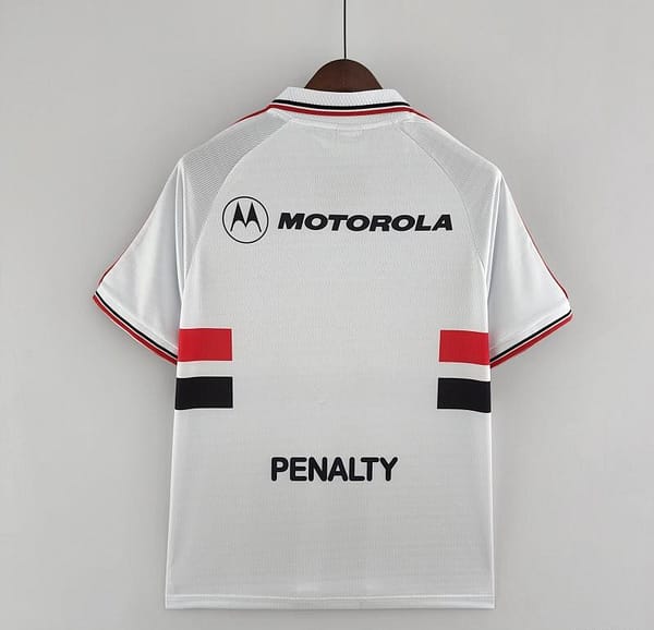 Retro Sao Paulo 1999 Home Soccer Jersey - Image 2
