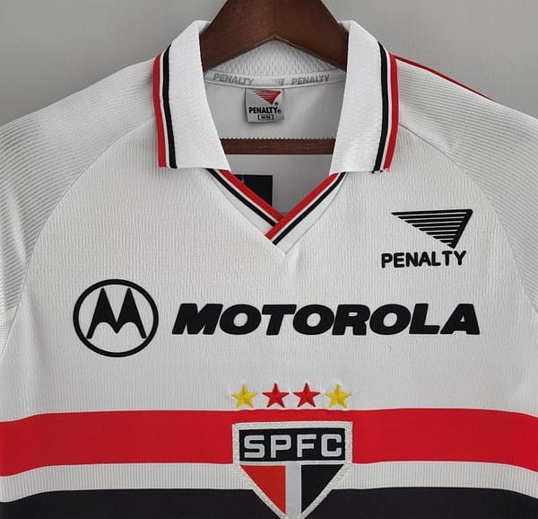 Retro Sao Paulo 1999 Home Soccer Jersey - Image 12