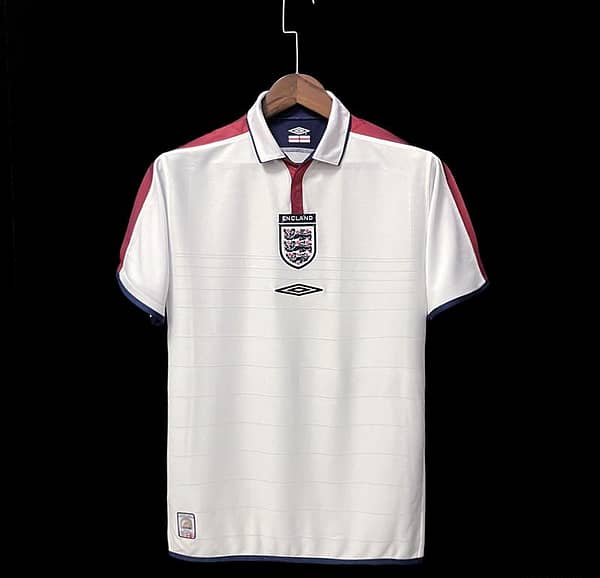 2004 England Home Soccer Jersey