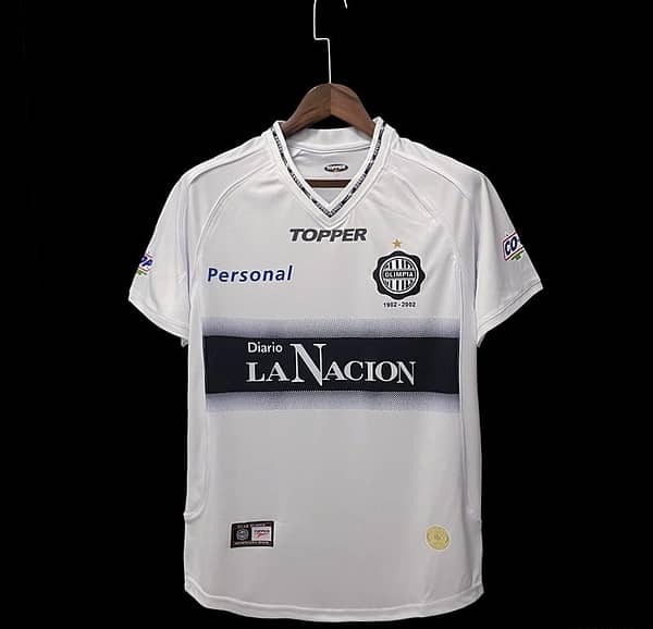 Retro 02 03 Olimpia Home Soccer Jersey