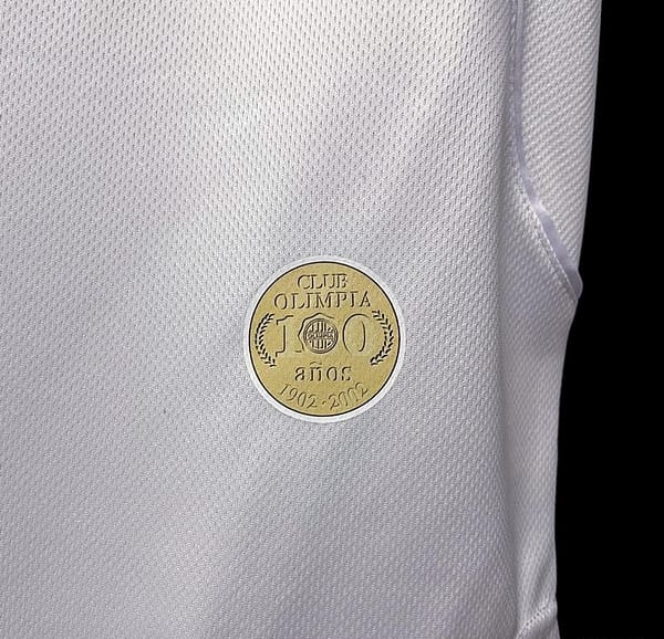 Retro 02 03 Olimpia Home Soccer Jersey - Image 6