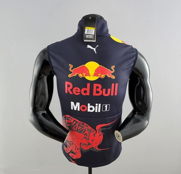 2022 F1 Red Bull Navy Vest #0001 - Image 4