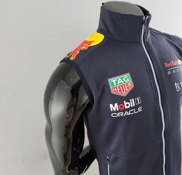 2022 F1 Red Bull Navy Vest #0001 - Image 6