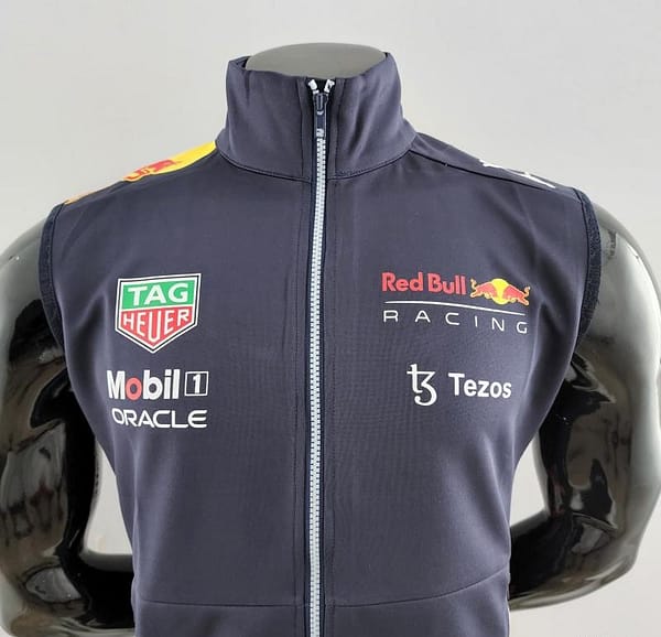 2022 F1 Red Bull Navy Vest #0001 - Image 9