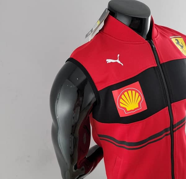 2022 F1 Ferrari Red Vest #0002 - Image 3
