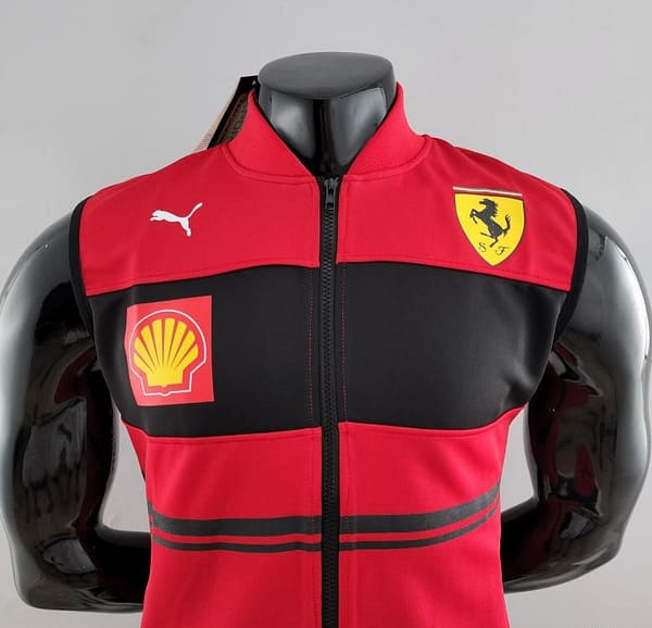 2022 F1 Ferrari Red Vest #0002 - Image 6