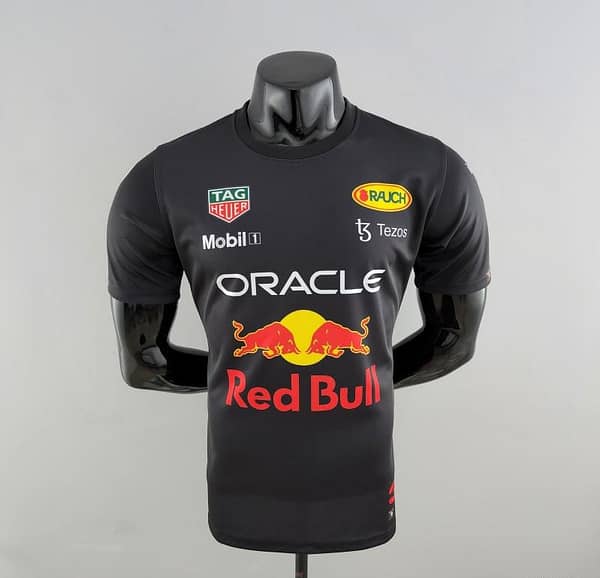 2022 F1 Red Bull Black Jersey #0001
