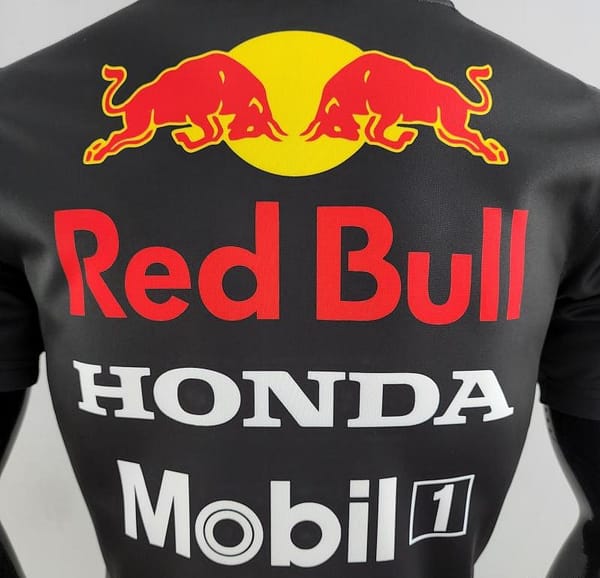 2022 F1 Red Bull Black Jersey #0001 - Image 3