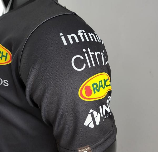 2022 F1 Red Bull Black Jersey #0001 - Image 6