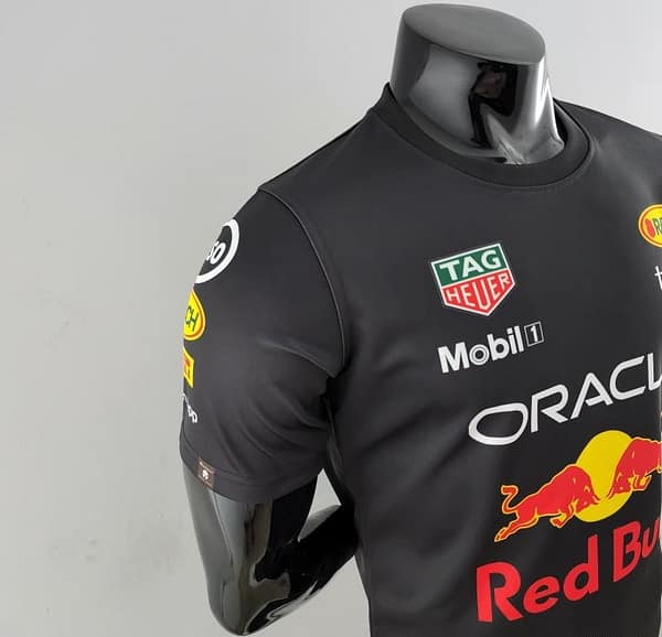 2022 F1 Red Bull Black Jersey #0001 - Image 7