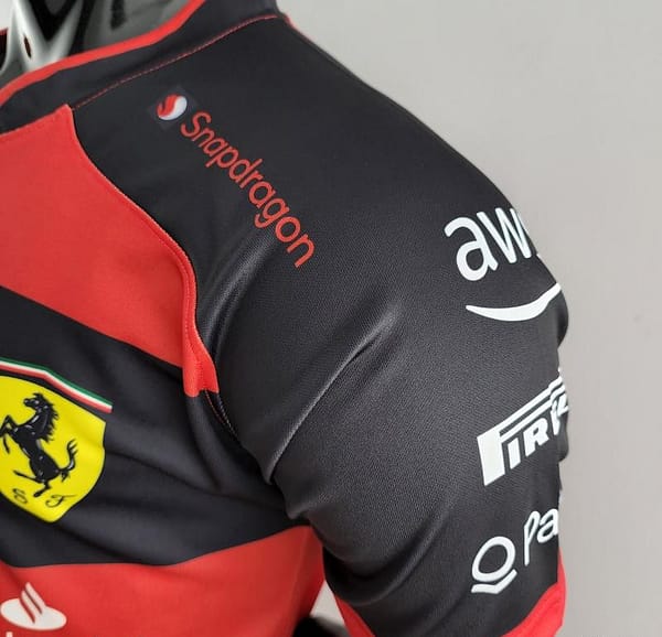 2022 F1 Ferrari Polo Shirts  #0002 - Image 2