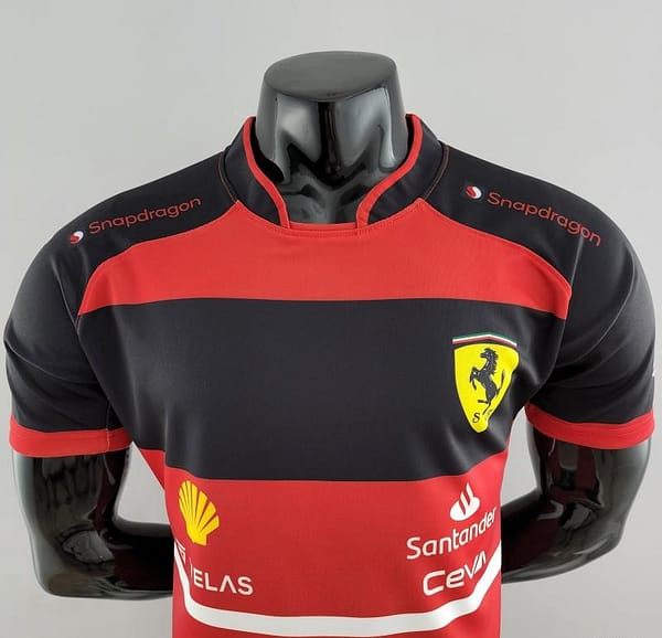 2022 F1 Ferrari Polo Shirts  #0002 - Image 6