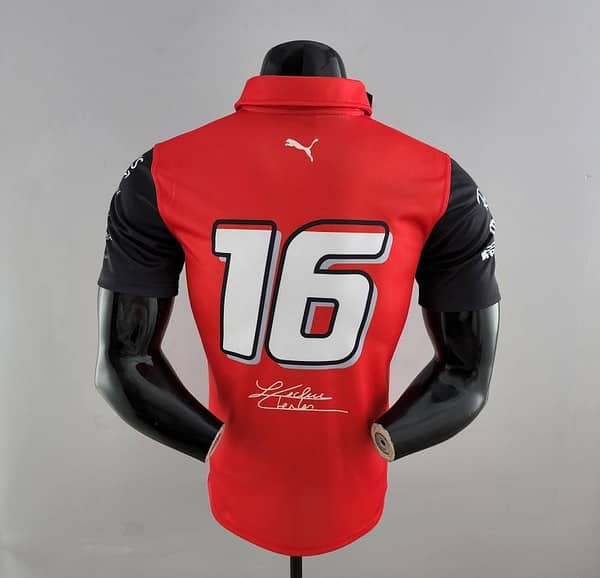 2022 F1 Ferrari Red Polos  #0005 - Image 3