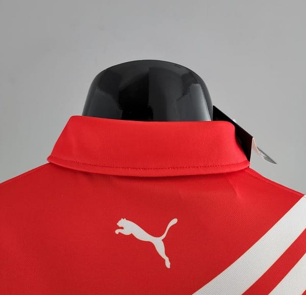 2022 F1 Ferrari Red/Yellow Polos #0006 - Image 7