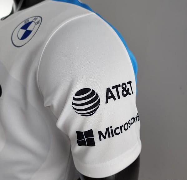 2022 F1 Red Bull /Bwm White T-shirts #0008 - Image 2