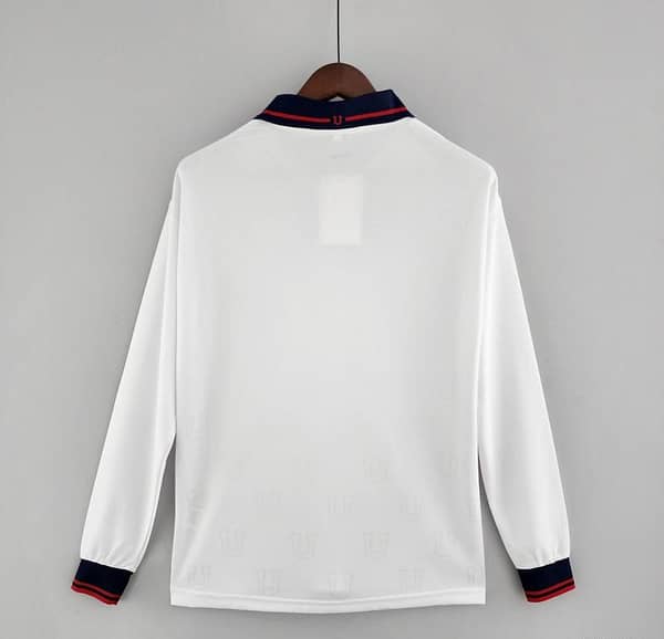 Retro Long Sleeve Universidad De Chile 1998 Home Soccer Jersey - Image 2