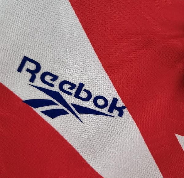 Retro Long Sleeve 1998 Chile Home Soccer Jersey - Image 4