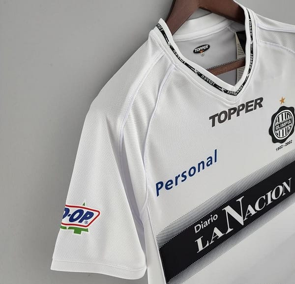 Retro 02/03 Olimpia  Home Soccer Jersey - Image 8
