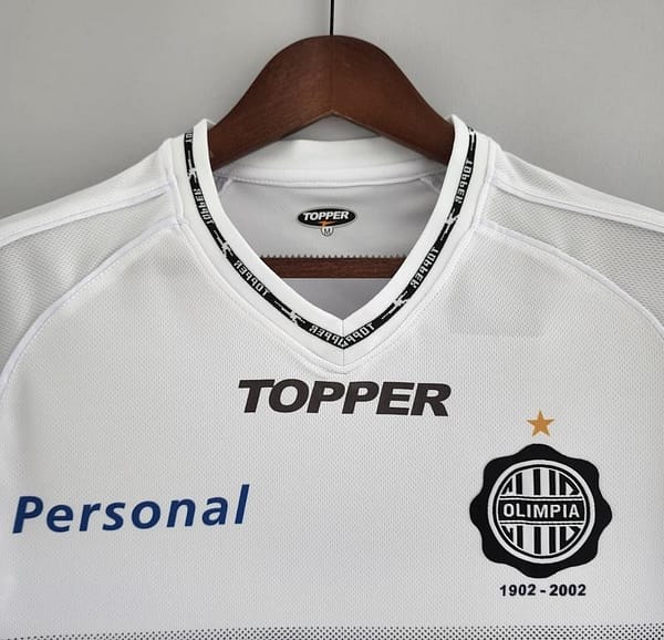 Retro 02/03 Olimpia  Home Soccer Jersey - Image 11