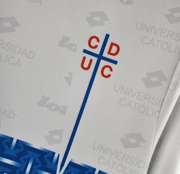 Retro 1996 Long Sleeve Deportivo Universidad Católica Third Away Soccer Jersey - Image 7