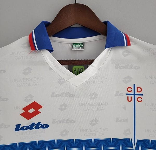 Retro 1996 Long Sleeve Deportivo Universidad Católica Third Away Soccer Jersey - Image 8