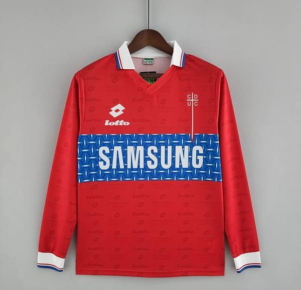 Retro 1996 Long Sleeve Deportivo Universidad Católica Third Away Soccer Jersey