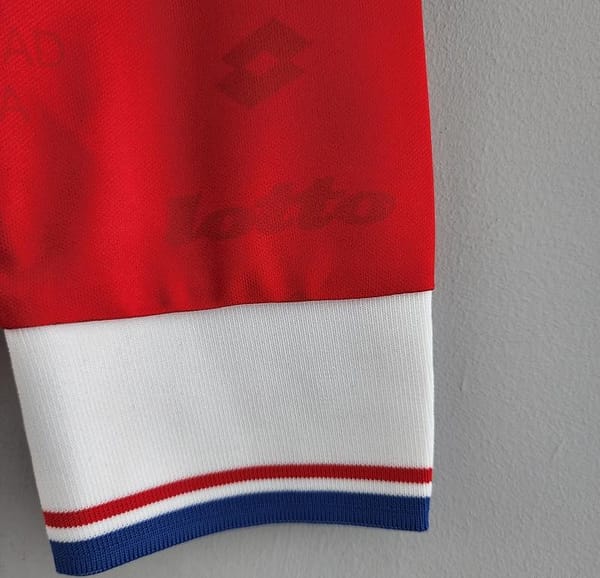 Retro 1996 Long Sleeve Deportivo Universidad Católica Third Away Soccer Jersey - Image 4