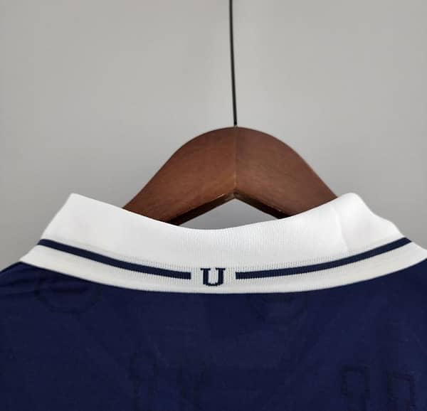 Retro 1998 Long Sleeve Universidad De Chile Home Soccer Jersey - Image 3