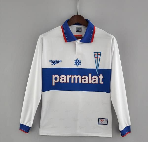 Retro 1998 Long Sleeve Deportivo Universidad Católica Home Soccer Jersey