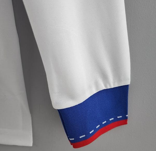 Retro 1998 Long Sleeve Deportivo Universidad Católica Home Soccer Jersey - Image 5