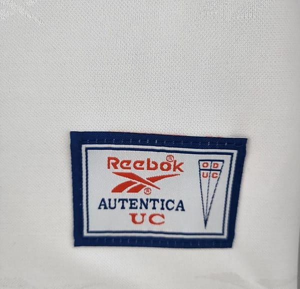 Retro 1998 Long Sleeve Deportivo Universidad Católica Home Soccer Jersey - Image 6
