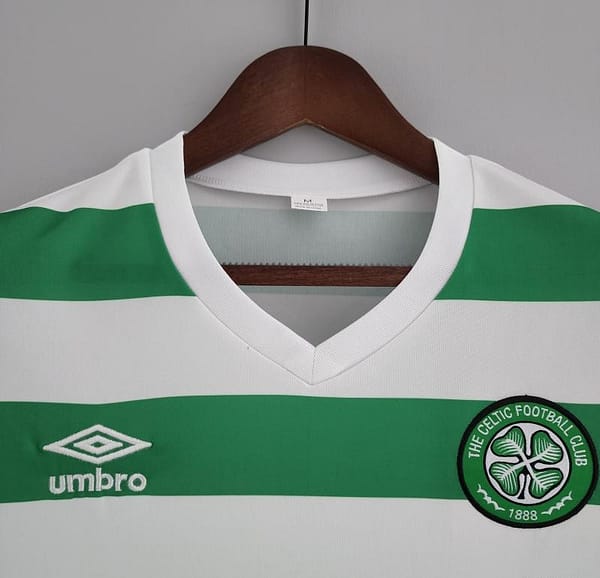 Retro 80/81 Celtic Home Soccer Jersey - Image 8