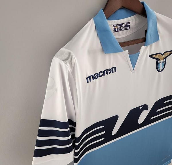 Retro 18/19 Lazio Home Soccer Jersey - Image 7