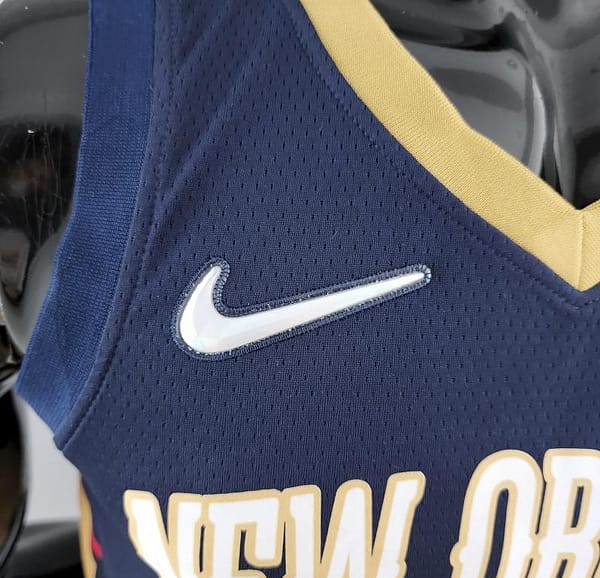75th Anniversary New Orleans Pelicans Ingram #14 Navy Blue NBA Jersey - Image 7
