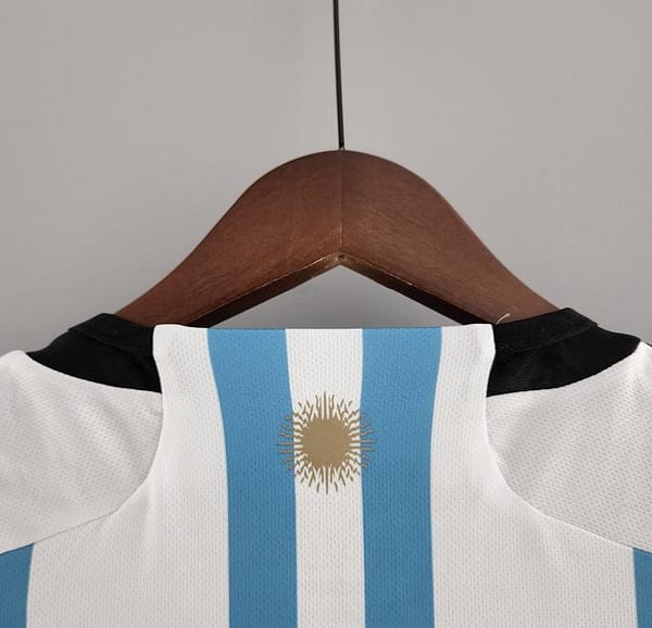 2022 Argentina Home Soccer Jersey - Image 3