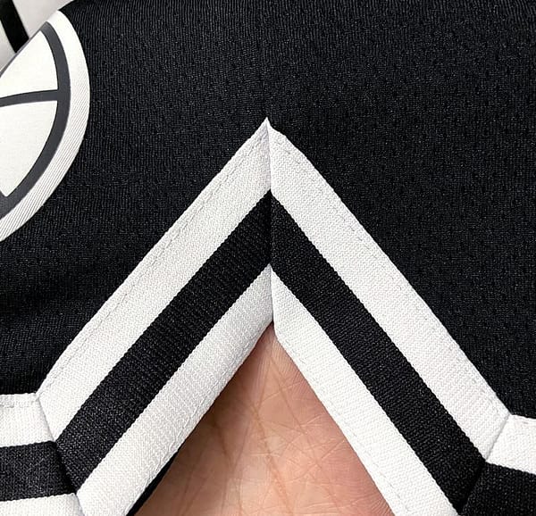 22/23 Brooklyn Nets Black Shorts - Image 4