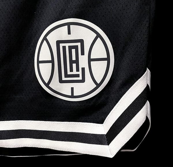22/23 Brooklyn Nets Black Shorts - Image 5