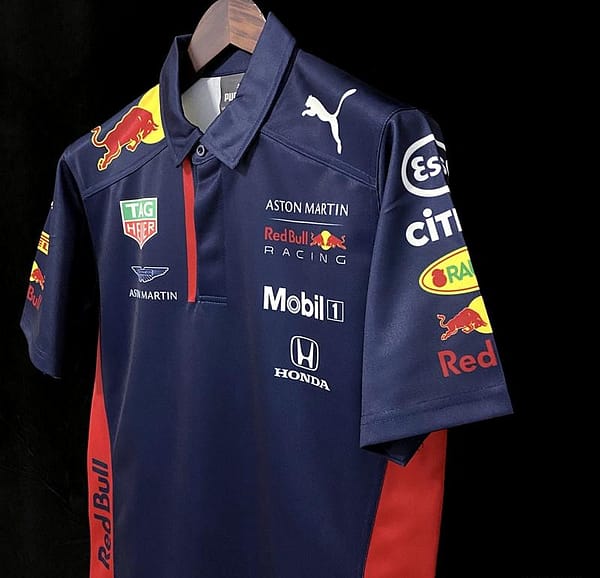 F1 Red Bull Royal Blue POLO - Image 4