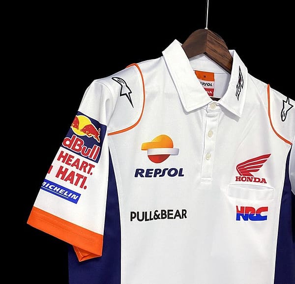 F1 Honda White POLO - Image 5