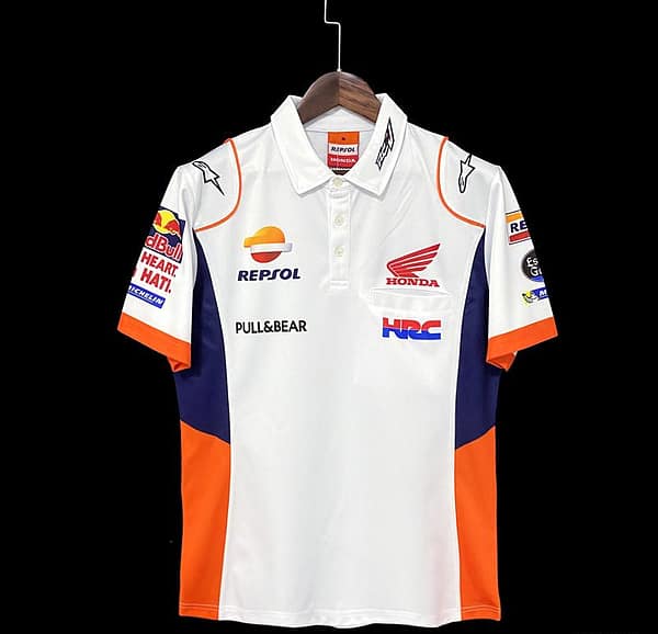F1 Honda White POLO - Image 7